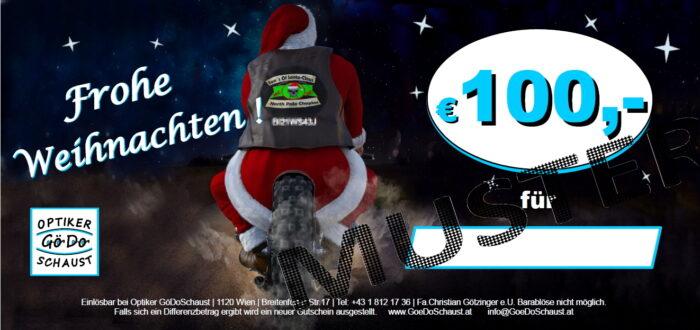 100 Euro Geschenkgutschein